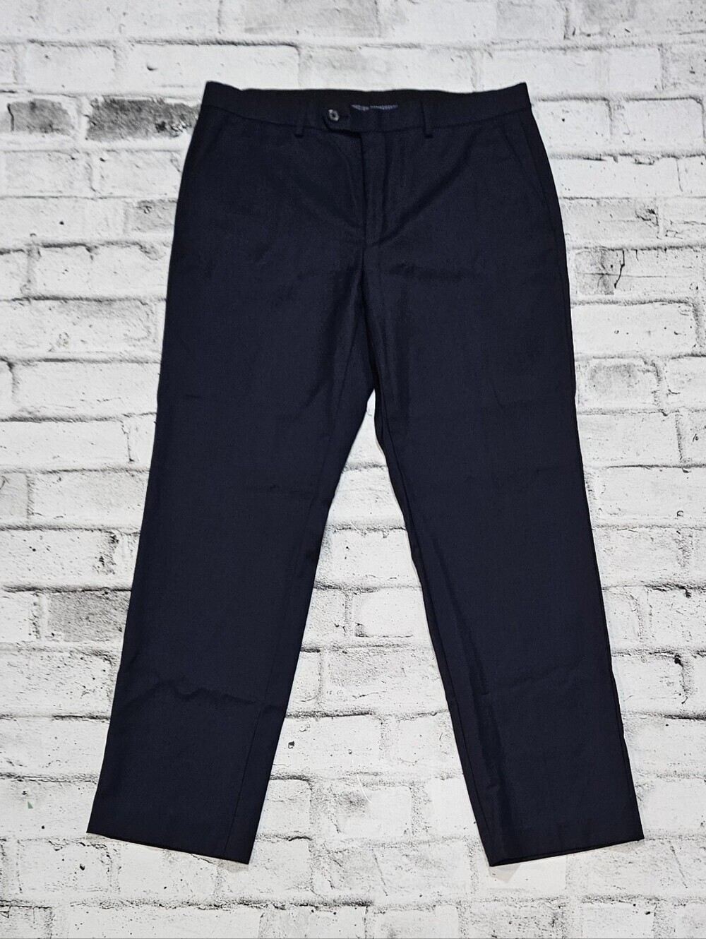 Lauren Ralph Lauren Navy Wool Dress Pants Men's 34x30 Classic Fit